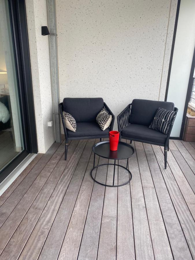 אוסטנדה Lichtrijk 2-Slaapkamerappartement Met Zeezicht En Gratis Parking מראה חיצוני תמונה